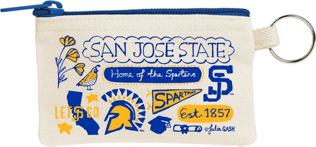 San José State University Julia Gash Coin Pouch