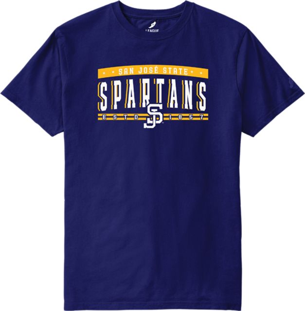 San Jose State University Spartan Bookstore Spartans Short Sleeve T-Shirt