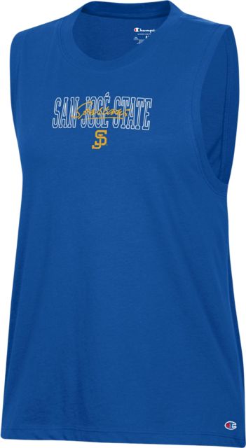 San Jose State University Spartan Bookstore Spartans Women's Muscle Tank Top