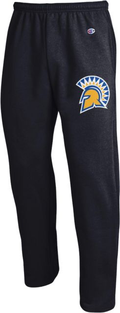 San Jose State University Spartan Bookstore Open Bottom Sweatpants