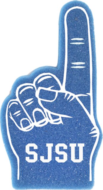 San Jose State University Spartan Bookstore Mini Foam Hand