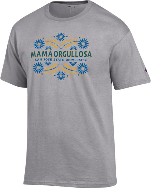 San Jose State University Spartan Bookstore Mom Short Sleeve T-Shirt
