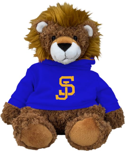 San Jose State University Spartan Bookstore Plush Animal With Hoodie
