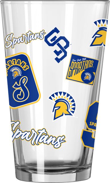 San José State University 16 oz. Pint Glass
