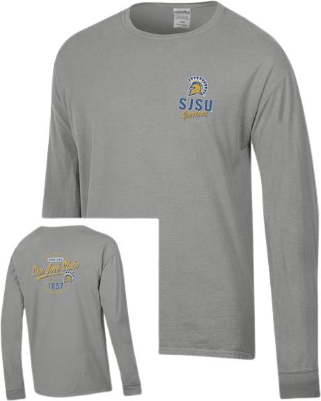 San Jose State University Spartan Bookstore Spartans Long Sleeve T-Shirt