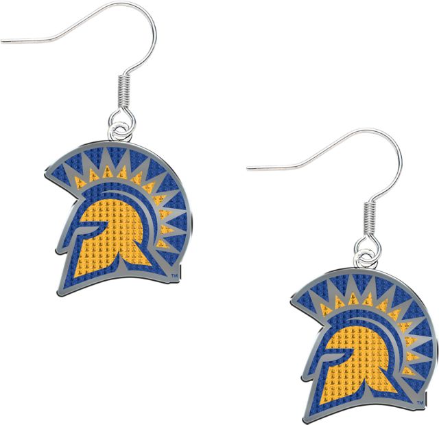 San Jose State University Spartan Bookstore Earrings