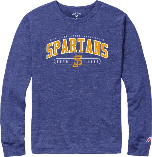 San Jose State University Spartan Bookstore Spartans Long Sleeve T-Shirt