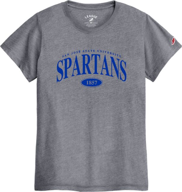 San Jose State University Spartan Bookstore Spartans Women's Short Sleeve T-Shirt