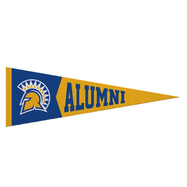 San Jose State University Spartans Alumni 5" x 15" Pennant