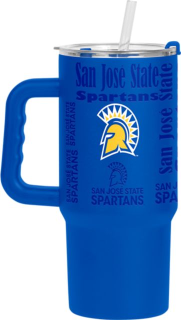 San Jose State University Spartan Bookstore 24 oz. Tumbler with Handle