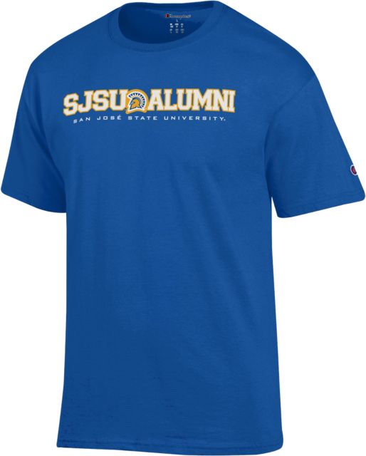 San Jose State University Spartan Bookstore Spartans Alumni Short Sleeve T-Shirt