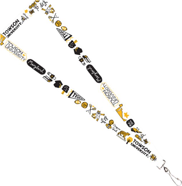 Towson University Julia Gash Lanyard