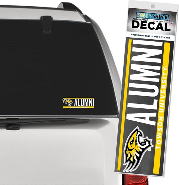 Towson University Tigers Alumni Decal