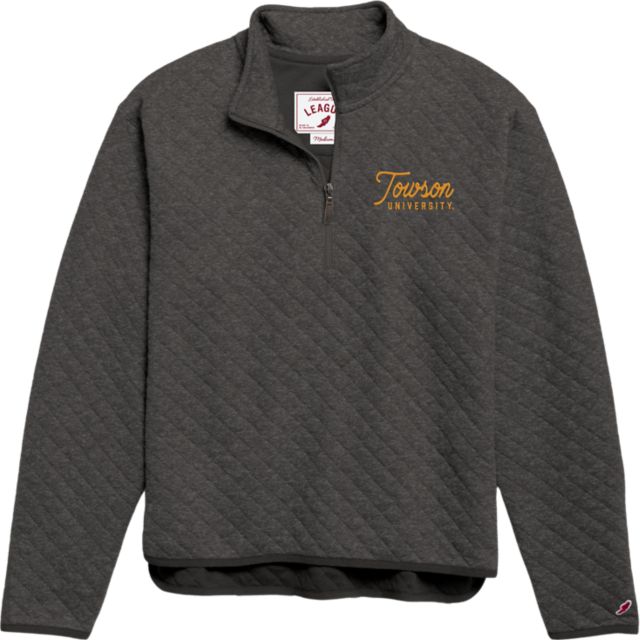 Towson University Women's Quilted 1/4 Zip
