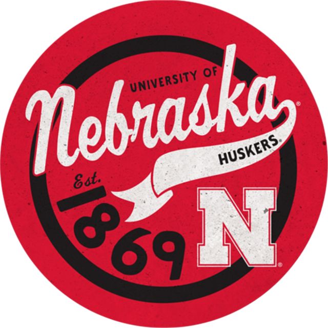 Nebraska Huskers 4in Coaster