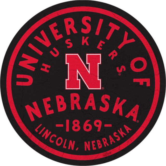 Nebraska Huskers 4in Coaster