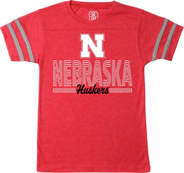 Nebraska Huskers Toddler Backfield Short Sleeve T-Shirt