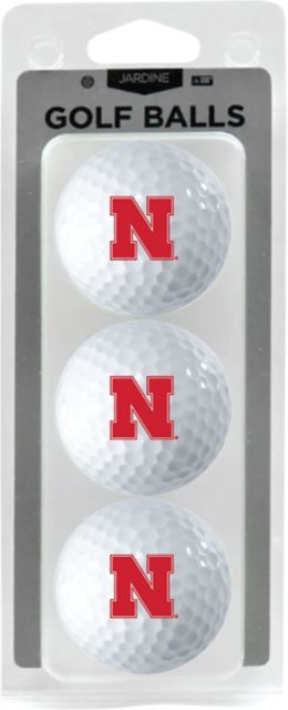 Nebraska Huskers 3 Pack Golf Balls