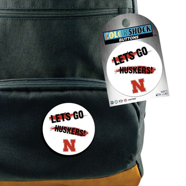 Nebraska Huskers 3'' Button