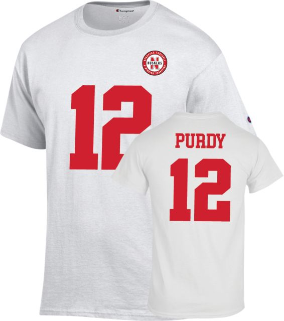 Nebraska Football T Shirt Purdy - 6 - ONLINE ONLY