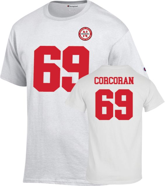 Nebraska Football T-Shirt Turner Corcoran - 69