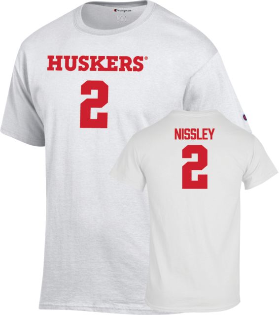 Nebraska Women's Basketball T-Shirt Logan Nissley - 2 - ONLINE ONLY