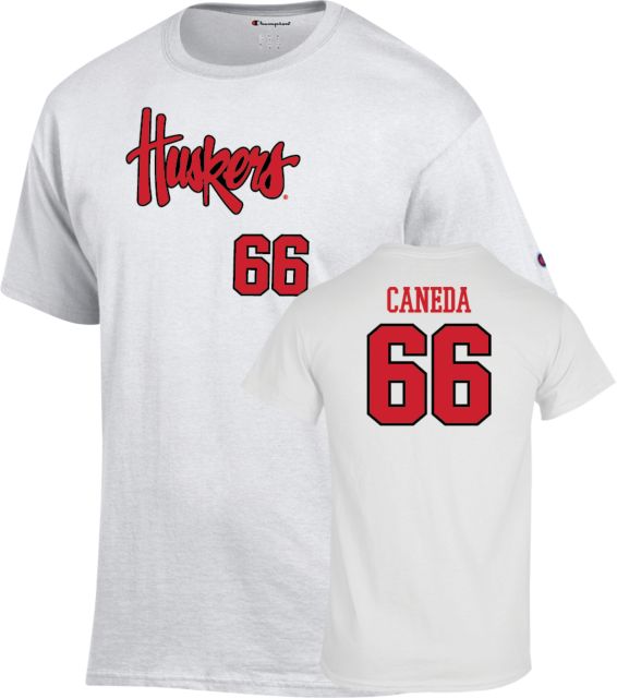 Nebraska Softball T-Shirt Katelyn Caneda - 66 - ONLINE ONLY