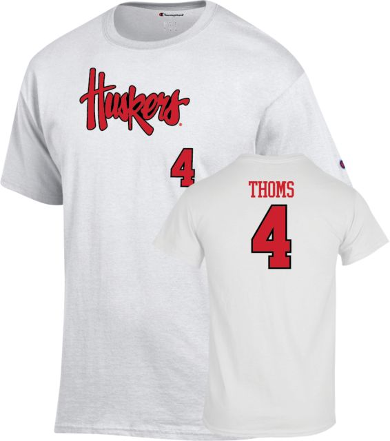 Nebraska Softball T-Shirt Malia Thoms - 4 - ONLINE ONLY