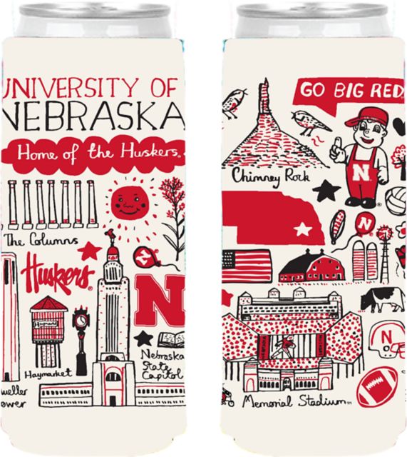 Nebraska Huskers Slim Can Coozie