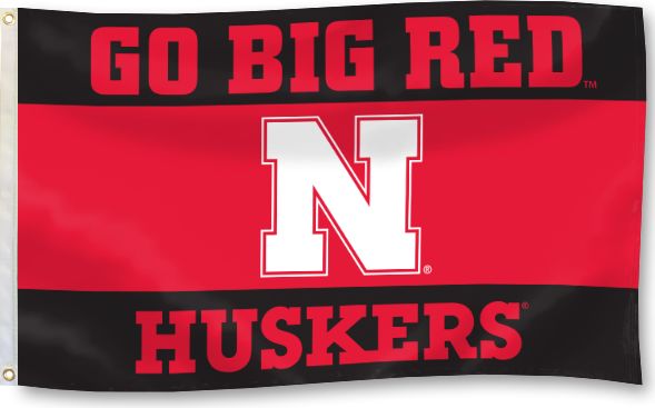 Nebraska Huskers 3' x 5' Flag