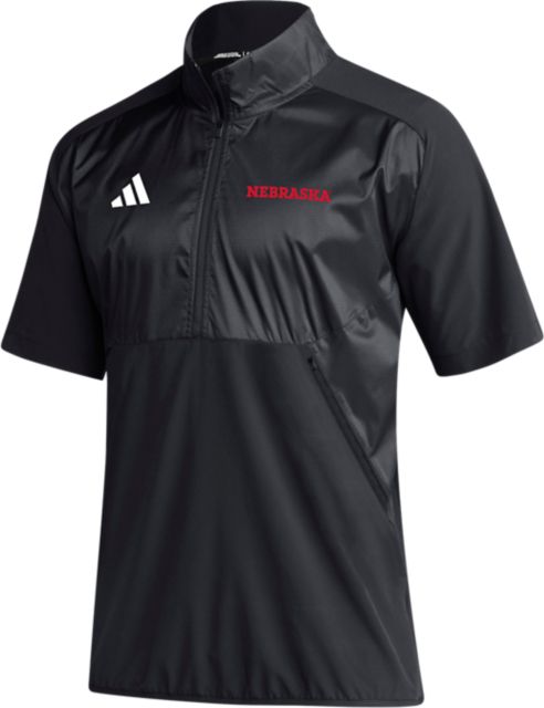 Nebraska Huskers Short Sleeve 1/4 Zip
