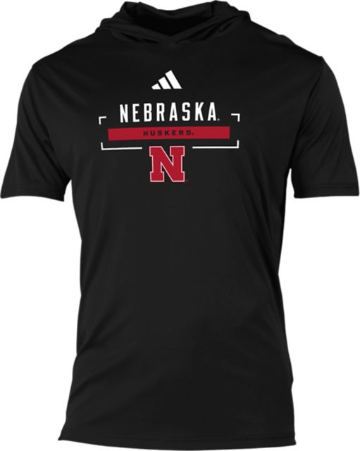 Nebraska Huskers Hooded Short Sleeve T-Shirt