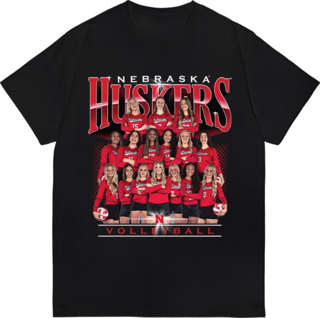 Nebraska Huskers Volleyball Short Sleeve T-Shirt