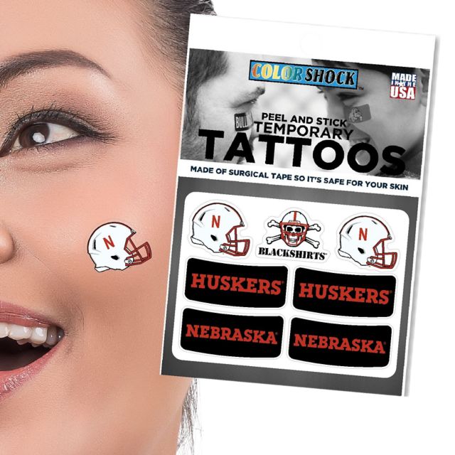 Nebraska Huskers Helmet Body Decals