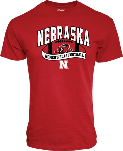 Nebraska Huskers Women's Flag Football Short Sleeve T-Shirt