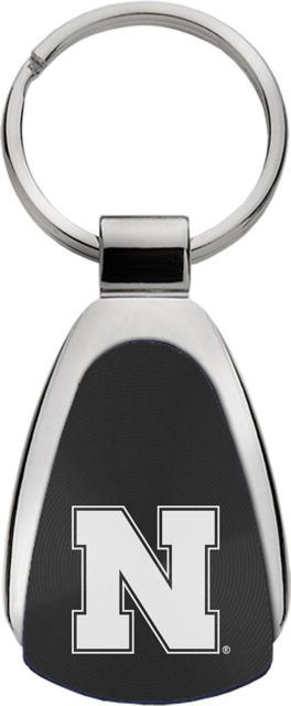 Nebraska Huskers Teardrop Key Tag