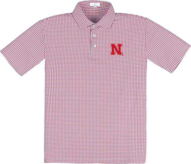 Nebraska Huskers Performance Geo Polo