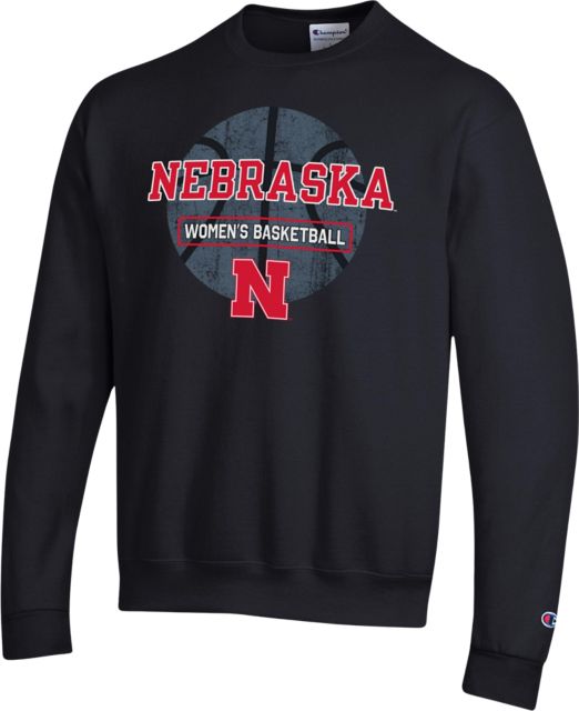 Nebraska Huskers Women's Basketball Crewneck Sweatshirt
