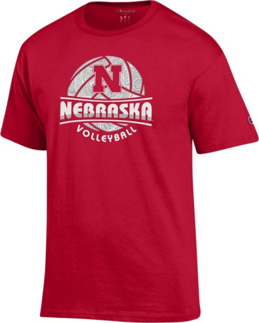 Nebraska Huskers Volleyball Short Sleeve T-Shirt