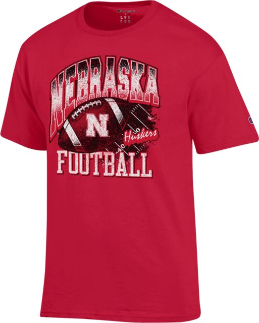 Nebraska Huskers Football Short Sleeve T-Shirt