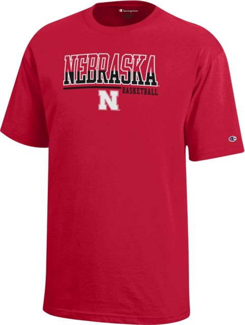 Nebraska Huskers Basketball Youth Short Sleeve T-Shirt