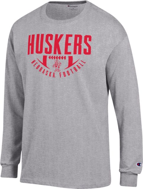 Nebraska Huskers Football Long Sleeve T-Shirt