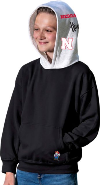 Nebraska Huskers Youth Hooded Sweatshirt