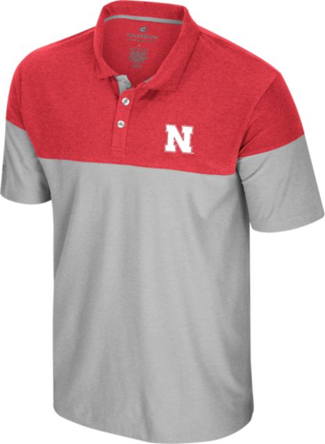 Nebraska Huskers Colorblock Polo
