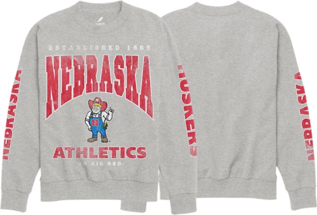 Nebraska Huskers Women's Crewneck Sweatshirt