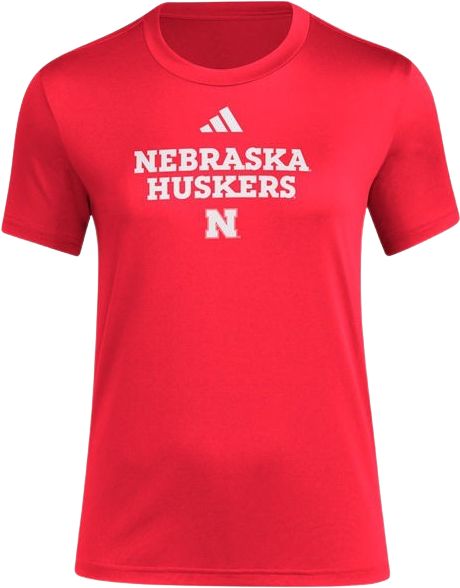 Nebraska Huskers Women's Pregame Short Sleeve T-Shirt