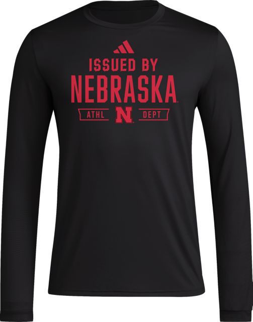 Nebraska Huskers Athl Dept Pre-Game Long Sleeve T-Shirt