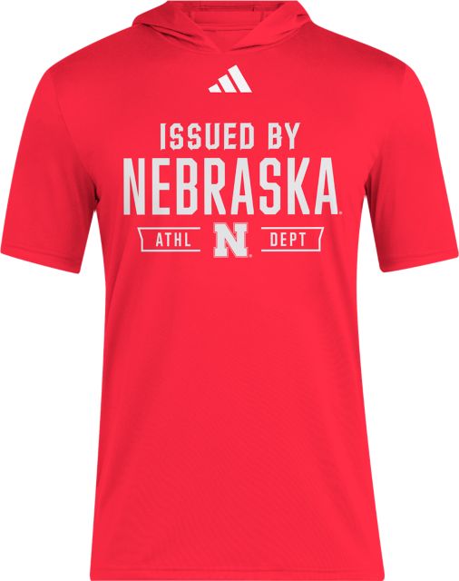Nebraska Huskers D4T Hooded Short Sleeve T-Shirt