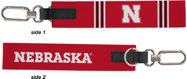 Nebraska Huskers Carabiner Strap Keychain