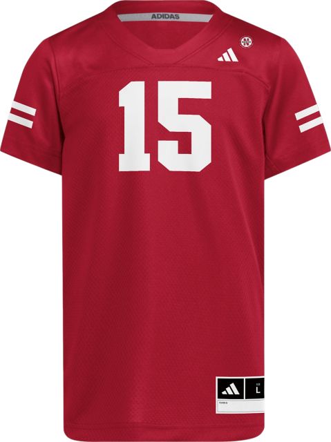 Nebraska Huskers Youth #15 Raiola Replica Football Jersey